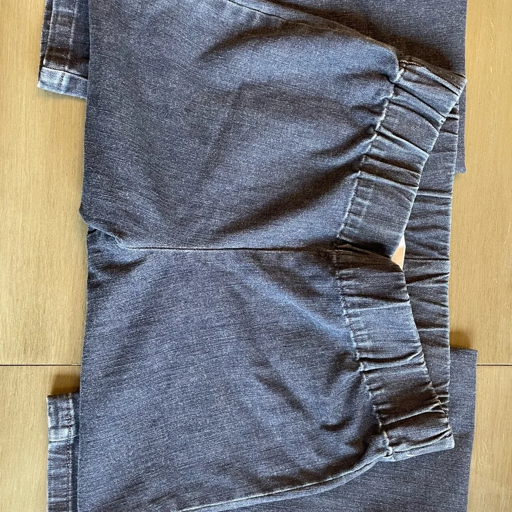 Soft Surroundings Pull Up High Rise Jeggings Size Small Blue
